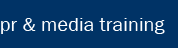 pr & media training